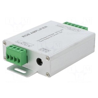 RGB amplifier | RGB lighting control | Ch: 3 | 12A | Usup: 12VDC,24VDC