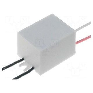 Power supply: linear | LED | 2÷9V | 300mA | 12÷24VDC | IP65