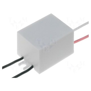 Power supply: linear | LED | 3÷21V | 300mA | 7÷21VAC | 7÷24VDC | IP65