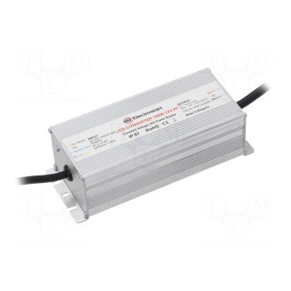 Power supply: switched-mode | 100W | 12VDC | 8A | 180÷295VAC | IP67
