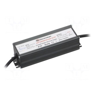 Power supply: switched-mode | 60W | 12VDC | 5A | 180÷295VAC | IP67 | 89%