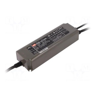 Power supply: switched-mode | for LED strips | 120W | 24VDC | 5A | IP67