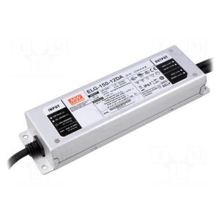 Power supply: switched-mode | Communication: DALI | LED | 120W | 12VDC
