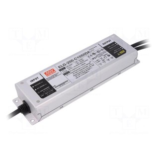 Power supply: switched-mode | Communication: DALI | LED | 200W | 1.05A