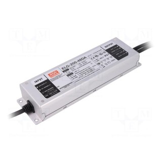 Power supply: switched-mode | Communication: DALI | LED | 200W | 48VDC