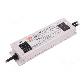 Power supply: switched-mode | Communication: DALI | LED | 239.76W