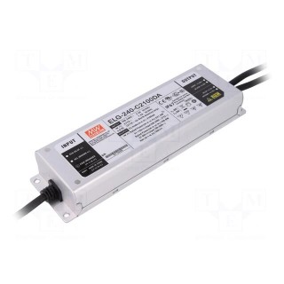Power supply: switched-mode | Communication: DALI | LED | 240W | 2.1A