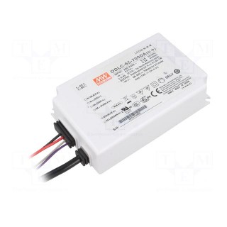 Power supply: switched-mode | Communication: DALI | LED | 65.1W | IP67