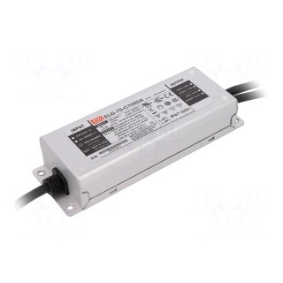 Power supply: switched-mode | Communication: DALI | LED | 75W | 700mA
