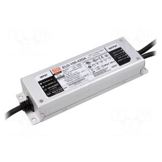 Power supply: switched-mode | Communication: DALI | LED | 96W | 42VDC
