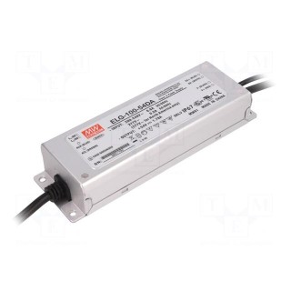 Power supply: switched-mode | Communication: DALI | LED | 100W | 54VDC