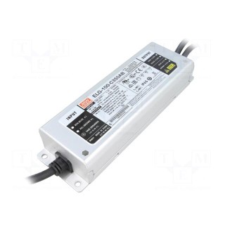 Power supply: switched-mode | LED | 100.1W | 143÷286VDC | 175÷350mA