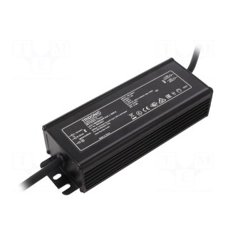 Power supply: switched-mode | LED | 100W | 60÷200VDC | 500mA | IP67