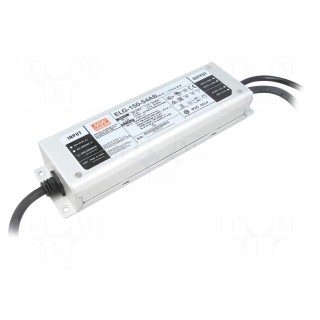 Power supply: switched-mode | LED | 105W | 54VDC | 1.4÷2.8A | IP65 | 91%