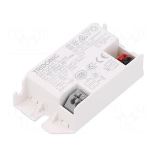 Power supply: switched-mode | LED | 10W | 20÷28.6VDC | 350mA | IP20