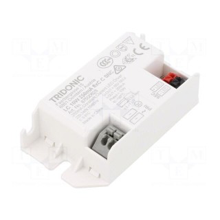 Power supply: switched-mode | LED | 10W | 28÷40VDC | 250mA | 198÷264VAC