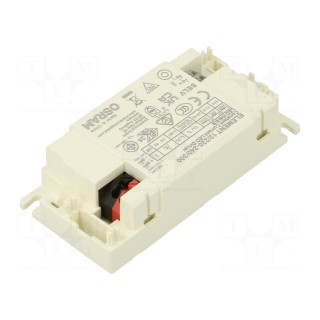 Power supply: switched-mode | LED | 12.6W | 24÷42VDC | 300mA | IP20