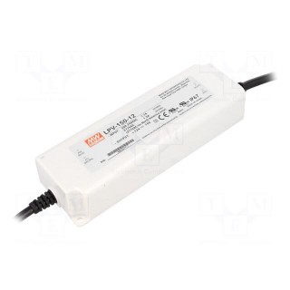 Power supply: switched-mode | LED | 120W | 12VDC | 10A | 180÷305VAC