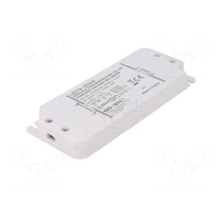 Power supply: switched-mode | LED | 12W | 12VDC | 1A | 185÷265VAC | IP20