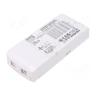 Power supply: switched-mode | LED | 12W | 15÷54VDC | 180÷500mA | OUT: 1