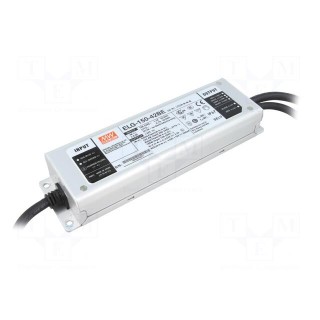 Power supply: switched-mode | LED | 134.4W | 42VDC | 3.57A | 100÷305VAC