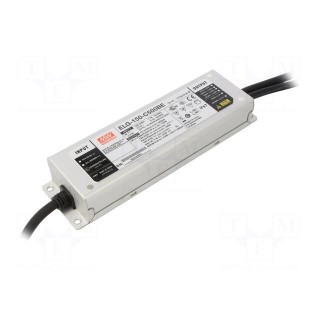 Power supply: switched-mode | LED | 135W | 150÷270VDC | 500mA | IP67