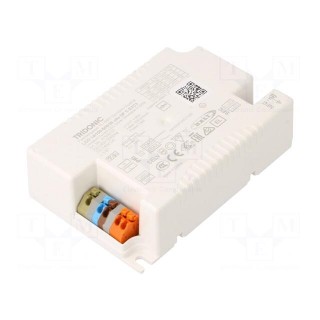 Power supply: switched-mode | LED | 14W | 12÷38VDC | 100÷500mA | IP20