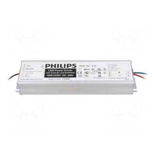 Power supply: switched-mode | LED | 150W | 24VDC | 100mA÷6.25A | IP20
