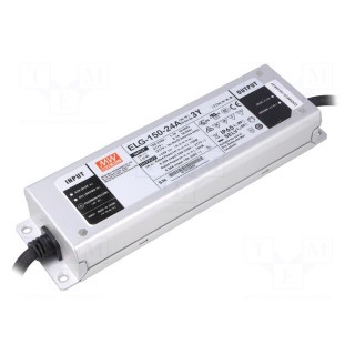 Power supply: switched-mode | LED | 150W | 24VDC | 3.2÷6.25A | IP65
