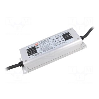 Power supply: switched-mode | LED | 150W | 27÷56VDC | 2.68÷4.17A | IP67