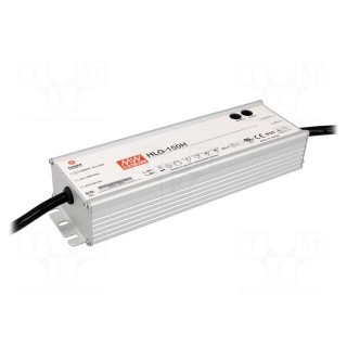Power supply: switched-mode | LED | 153.6W | 48VDC | 43÷53VDC | IP65