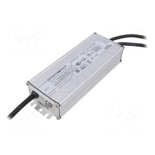 Power supply: switched-mode | LED | 150W | 75÷214V | 70÷1050mA | IP67