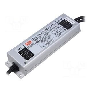 Power supply: switched-mode | LED | 151.2W | 36÷72VDC | 2.1A | IP67