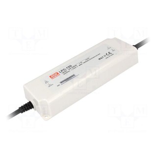 Power supply: switched-mode | LED | 151.2W | 24÷48VDC | 3150mA | IP67