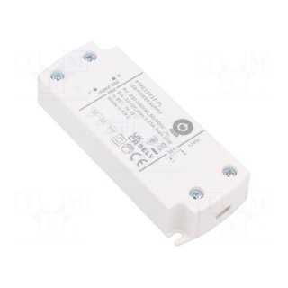 Power supply: switched-mode | LED | 15W | 12VDC | 1.25A | 200÷240VAC