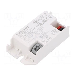 Power supply: switched-mode | LED | 15W | 30÷42.8VDC | 350mA | IP20