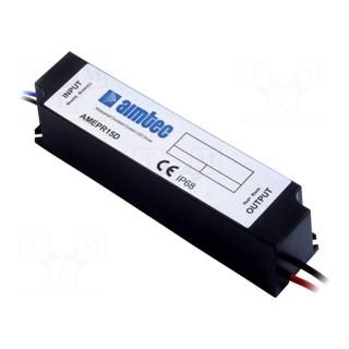 Power supply: switched-mode | LED | 16.8W | 12÷24VDC | 0.7A | IP20 | 160g