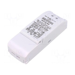 Power supply: switched-mode | LED | 18W | 18÷36VDC | 500mA | 198÷264VAC