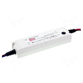 Power supply: switched-mode | LED | 19.2W | 24VDC | 18÷24VDC | 0.8A