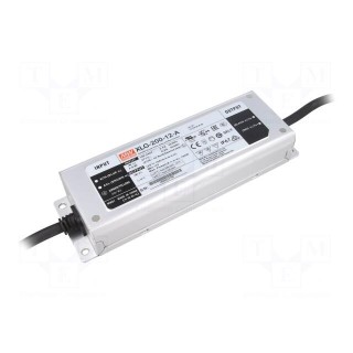 Power supply: switched-mode | LED | 192W | 12VDC | 8000÷16000mA | IP67