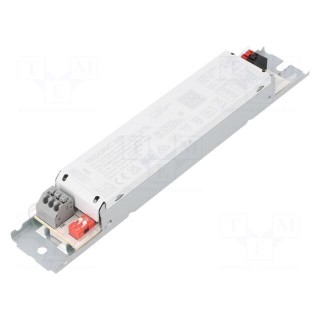 Power supply: switched-mode | LED | 19W | 20÷54VDC | 200÷350mA | IP20