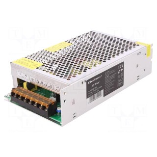 Power supply: switched-mode | LED | 200W | 12VDC | 10.8÷13.2VDC | 16.6A