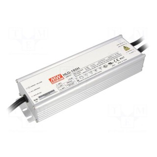 Power supply: switched-mode | LED | 200W | 143÷286VDC | 700mA | IP67