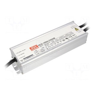Power supply: switched-mode | LED | 200W | 200÷400VDC | 500mA | IP67