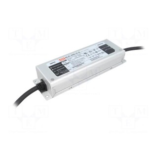 Power supply: switched-mode | LED | 200W | 27÷56VDC | 1750÷5550mA