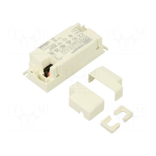 Power supply: switched-mode | LED | 20W | 21÷40VDC | 500mA | 220÷240VAC