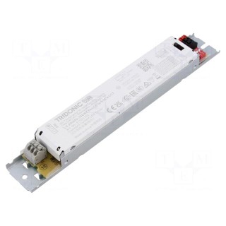 Power supply: switched-mode | LED | 20W | 27÷67VDC | 200÷350mA | IP20