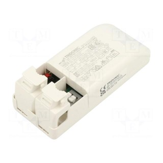 Power supply: switched-mode | LED | 20W | 7÷44VDC | 100÷1050mA | IP20