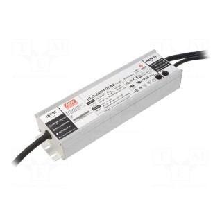 Power supply: switched-mode | LED | 240W | 20VDC | 6÷12A | 90÷305VAC