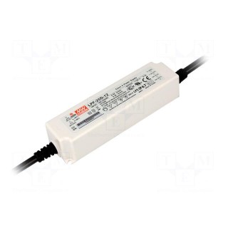 Power supply: switched-mode | LED | 25.2W | 12VDC | 6.6÷12VDC | 2.1A